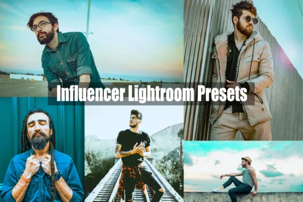 influencer lightroom presets for desktop and mobile