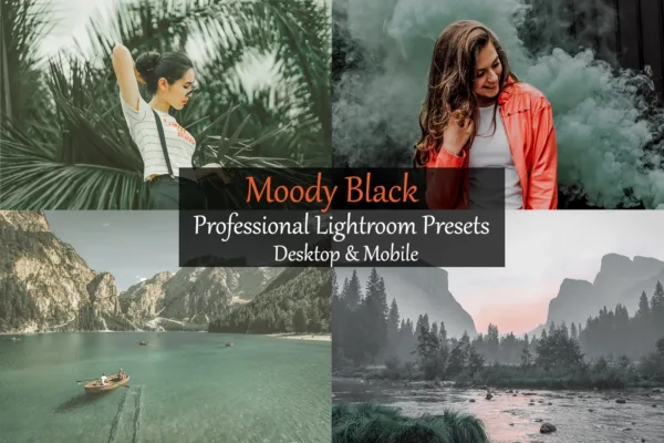 black moody preset pack