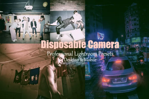 disposable camera Lightroom Presets